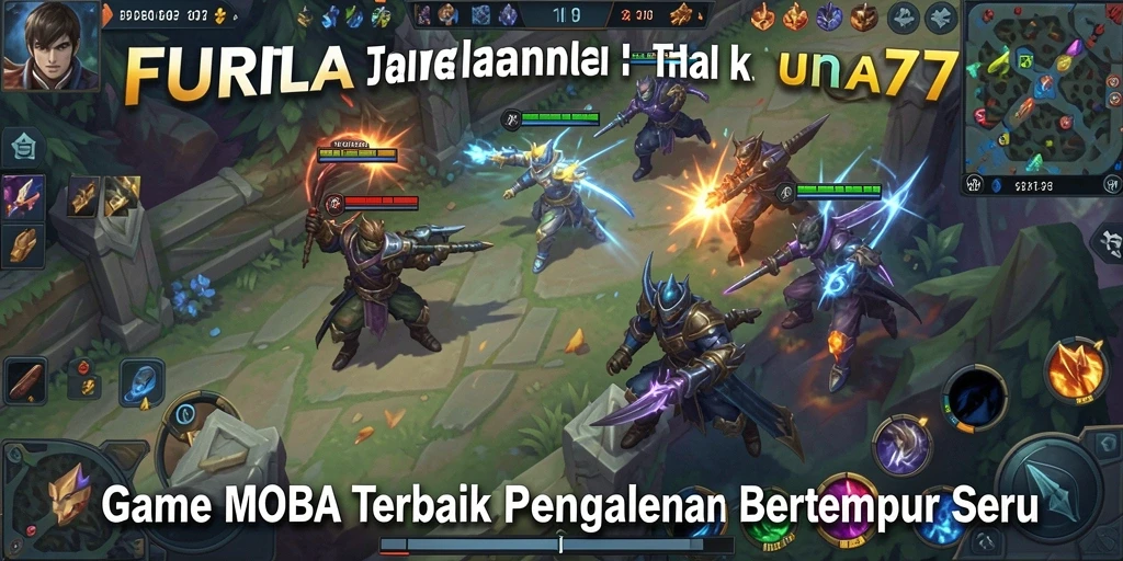 Menampilkan pertempuran intens di battlefield FURLA77.