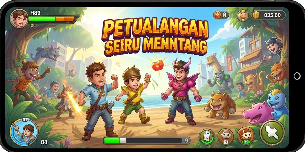 Screenshot gameplay H89 menampilkan aksi seru dan grafis yang memukau.