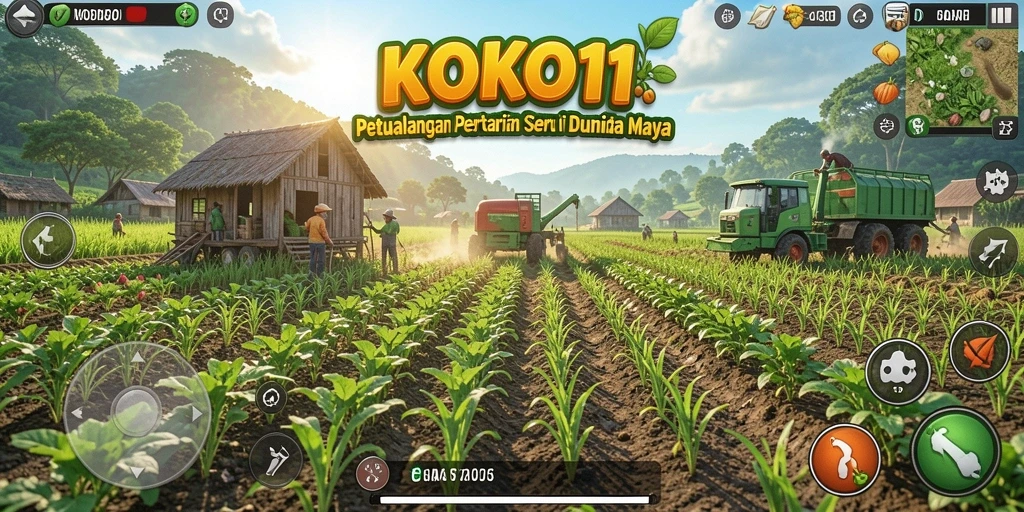 Tampilan gameplay KOKO11 yang memukau dan interaktif.