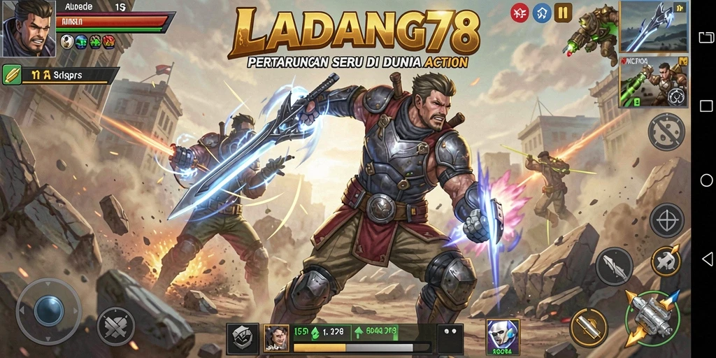 Gameplay epik dan grafis luar biasa di LADANG78.