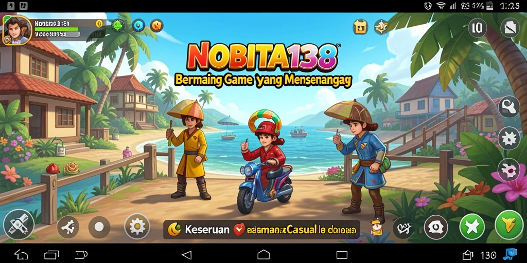 Tangkapan layar gameplay seru dari NOBITA138 yang menampilkan tantangan menarik.