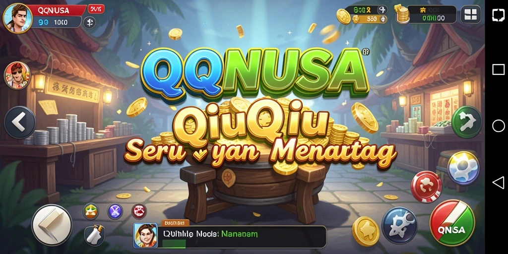 Gameplay QiuQiu yang menegangkan dan penuh strategi.