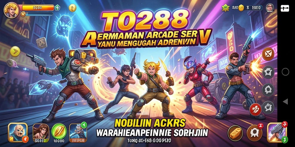 Gameplay seru dalam TO288 dengan grafis menarik.