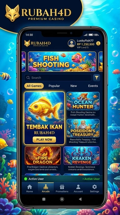 Screenshot aplikasi rubah4d menampilkan antarmuka yang user-friendly.